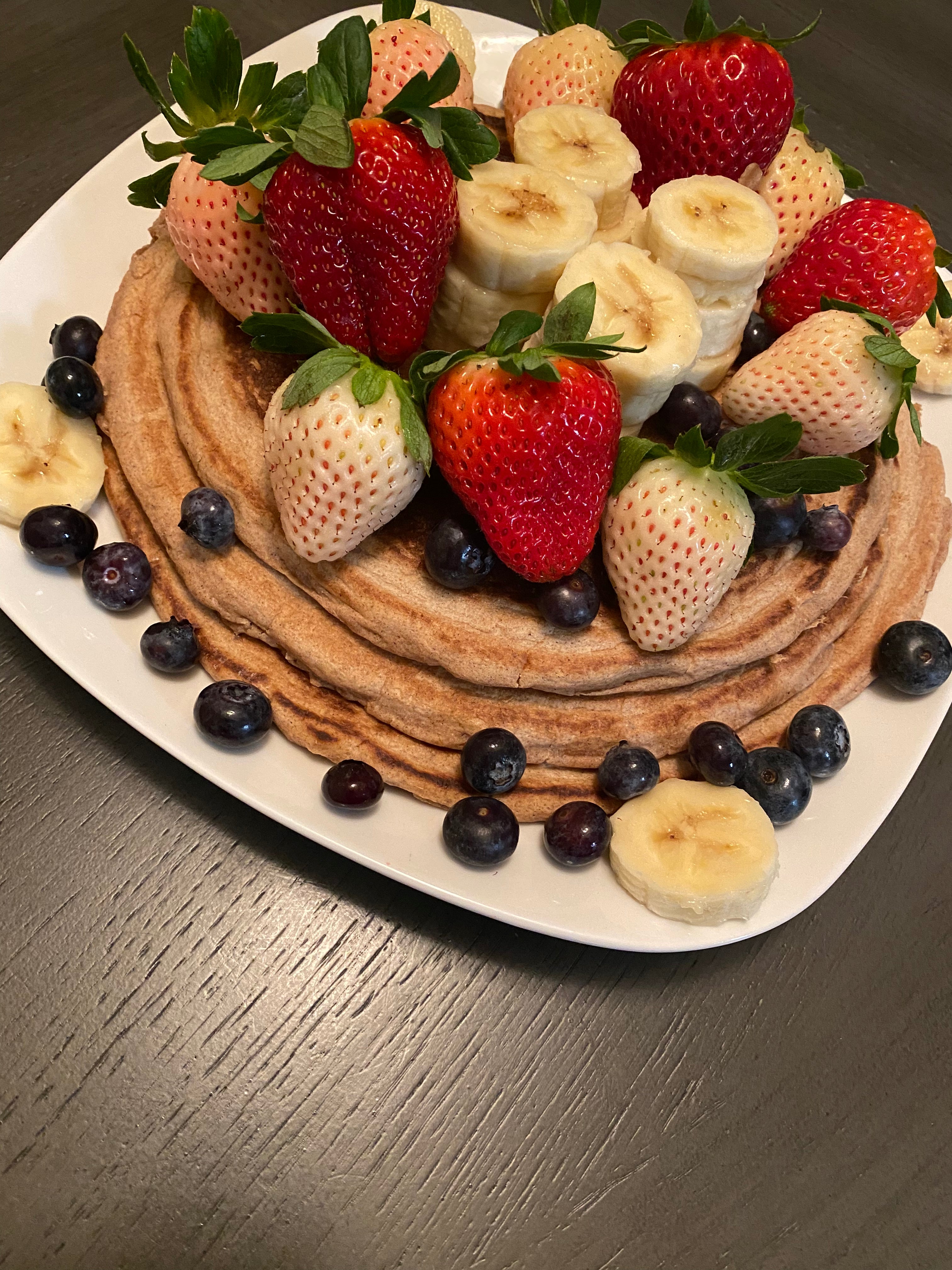 Oil free: Healthy pancakes
